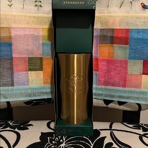 NWT Starbucks Holiday gift stainless steel tumbler